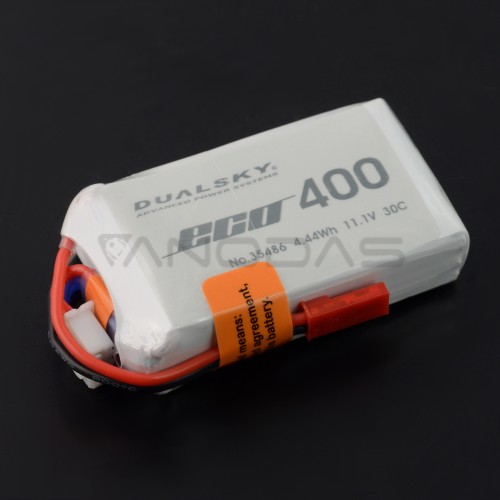 Battery Li-Pol Dualsky 400mAh 35C 3S 11.1V 