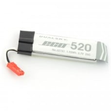 Battery Li-Pol Dualsky 520mAh 25C 3.7V for Horizon