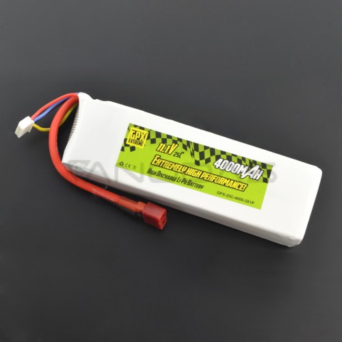 Battery Li-Pol GPX Extreme 4000mAh 25C 3S 11.1V 