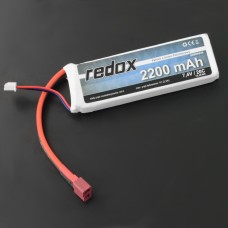 Akumuliatorius Li-Pol Redox 2200mAh 7.4V 20C