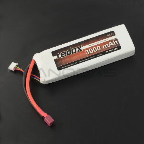 Battery Li-Pol Redox 3000mAh 30C 3S 11.1V 