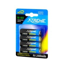 Battery XTREME R6 Ni-MH AA 2800mAh (4pc.)