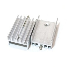 Aluminum heat sink TO220 - 30x15x10mm - with a needle