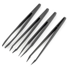 Antimagnetinių pincetų Velleman VTTWSET2 rinkinys - 4 vnt.