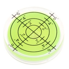 Round spirit level - 32mm - ring vial