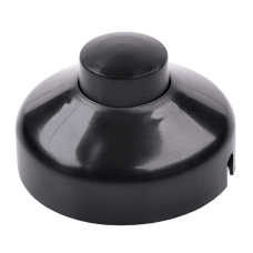 Round switch 1A 250V on wire black