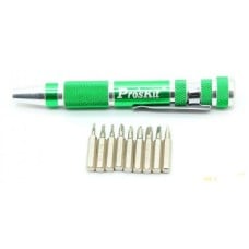 Atsuktuvas su keičiamais antgaliais (9vnt.) SD-9814 Pro'sKit