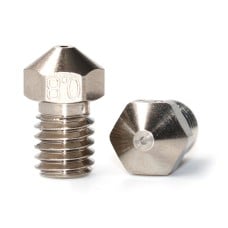 Extra high precision Nickel coated Nozzle M6 Compatible E3D V5/V6 - Nozzle 0.4mm - for Filament 1.75mm