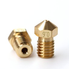 Extra high precision Nozzle M6 Compatible E3D V5/V6 - Nozzle 0.4mm - for Filament 1.75mm