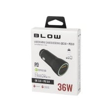 Automobilinis įkroviklis su USB + USB-C 36W G36W