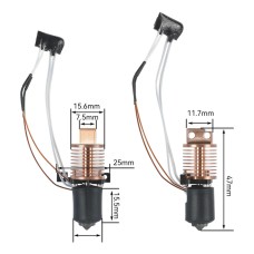 Bambu lab P1 series circular ceramic heating tips
