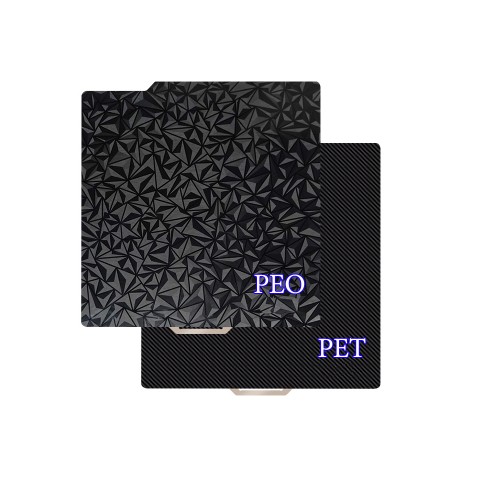 Bambu Lab X1/P1P PEO/PET double-sided printing plate 257×257mm - without magnetic base Bambu Lab X1/P1P PEO/PET double-sided printing plate 257×257mm - without magnetic base