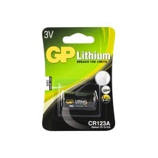 Battery 3V CR123A GP