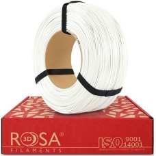 3D plastic ASA 1.75mm 1kg refill pack Rosa3D - White