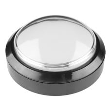 BIG Push Button 10cm - baltas