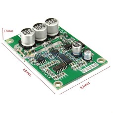 BLDC bešepetėlinio variklio valdiklis DC 12V-36V 15A 500W
