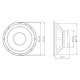BLOW loudspeaker A-300 8Ohm 500W