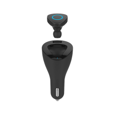 Bluetooth headset with Kruger&Matz Traveler K1 car charger