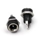 DC 022B 1.3/3.5mm power socket - screwed - Jack 3.5x1.3 - 2 pin - 5pcs