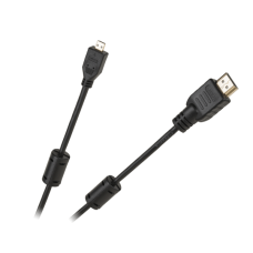 Cabletech economic HDMI – microHDMI kabelis 1.8m