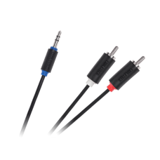 Cabletech cable 3.5 AUX - 2xRCA 5m