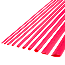 Cabletech Heat Shrink Tubing 2.5mm - 1m Red