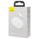 Belaidis Baseus Light magnetinis įkroviklis skirtas iPhone 12 - Baltas