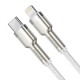 Baseus Cafule USB-C cable for Lightning PD 20W 1m - White