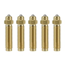 0.8 mm hardened brass nozzle set for ELEGOO Centauri Carbon
