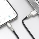 Baseus Cafule USB - Lightning laidas 2.4A 2m - Juodas