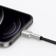Baseus Cafule USB - Lightning laidas 2.4A 2m - Juodas