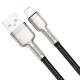 Baseus Cafule USB - Lightning laidas 2.4A 2m - Juodas