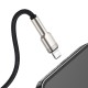 Baseus Cafule USB - Lightning laidas 2.4A 2m - Juodas