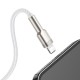 Baseus Cafule USB - Lightning kabelis 2.4A 2m - Baltas