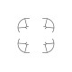 Propeller Guards - Ryze Tello Set (powered by DJI) 