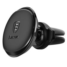 Baseus Magnetic Air Vent magnetic car holder for grid - Black