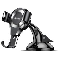 Baseus Osculum gravitational phone holder - Black / Silver