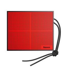 Baseus Encok E05 Cube Wireless Bluetooth Speaker - Red - Black