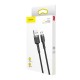 Baseus Cafule Micro USB cable 2.4A 0.5m - Grey / Black