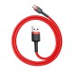 Baseus Cafule Micro USB cable 2.4A 1m - Red