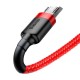 Baseus Cafule Micro USB cable 2.4A 1m - Red