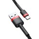 Baseus Cafule cable USB-C 3A 0.5m - Red / Black