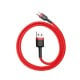 Baseus Cafule kabelis USB-C 2A 2m - Raudonas