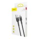 Baseus Cafule cable USB-C 2A 2m - Grey / Black