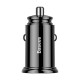 Baseus Circular automobilinis įkroviklis PD QC4.0 + 5A 30W - Juodas