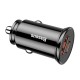 Baseus Circular Car Charger PD QC4.0+ 5A 30W - Black