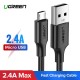 UGREEN micro USB Cable QC 3.0 2.4A 0.5m