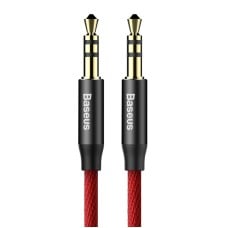 Baseus Yiven audio kabelis 3.5mm AUX 1m - Raudonas
