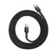 Baseus Cafule Cable USB-C PD 2.0 QC 3.0 60W 1m - Black / Grey