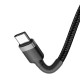 Baseus Cafule Cable USB-C PD 2.0 QC 3.0 60W 1m - Black / Grey